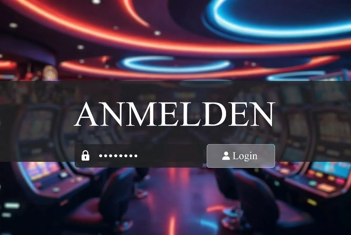 Anmeldemaske für den Kontozugang