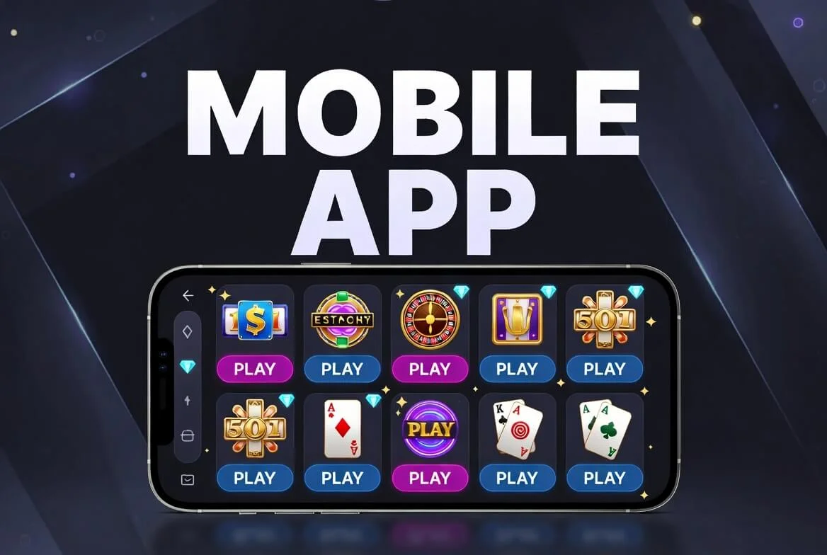 Mobile Ansicht der Lobby auf dem Smartphone